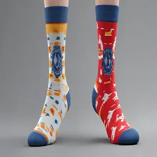 sock mockup