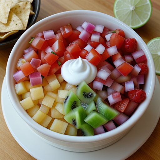 fruity addition to pico de gallo