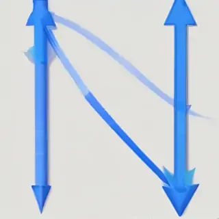 blue arrow png