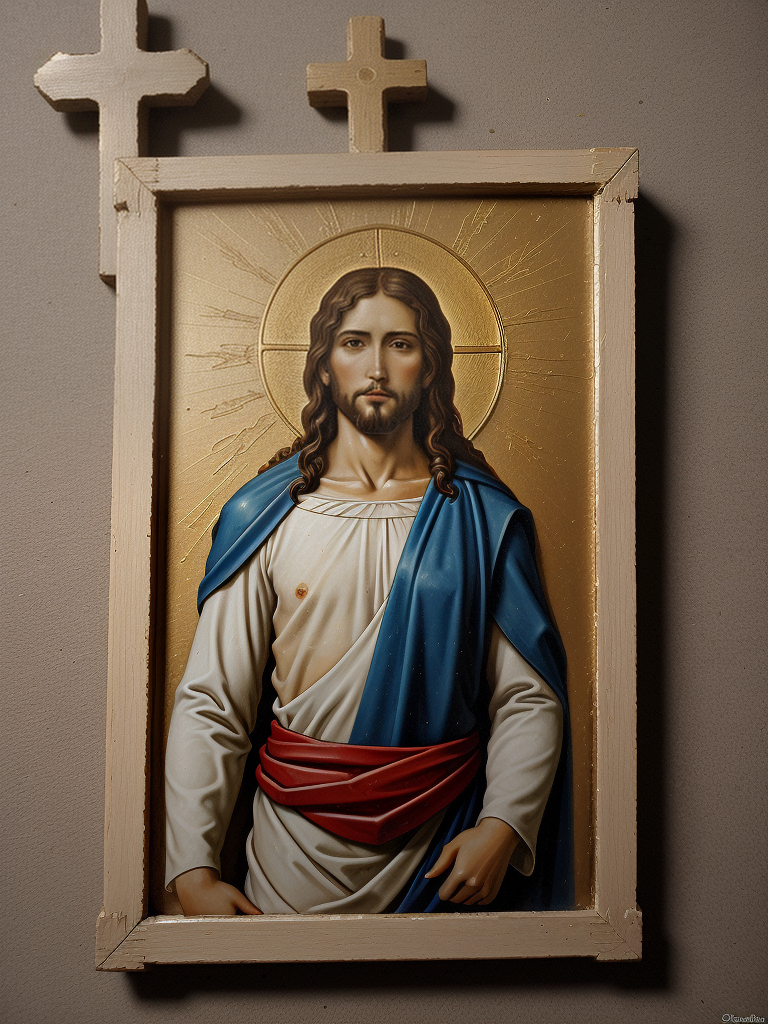 pictures of jesus on a cross
