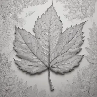 leaf doodle