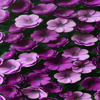 purple flowers aesthetic