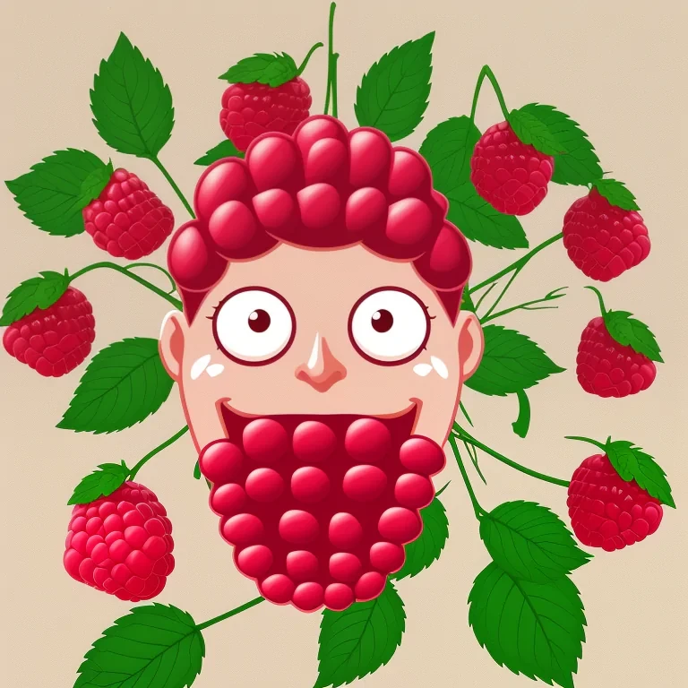 raspberry cartoon