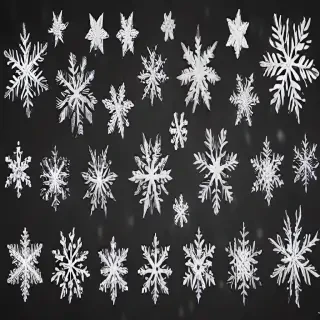 snow flakes png