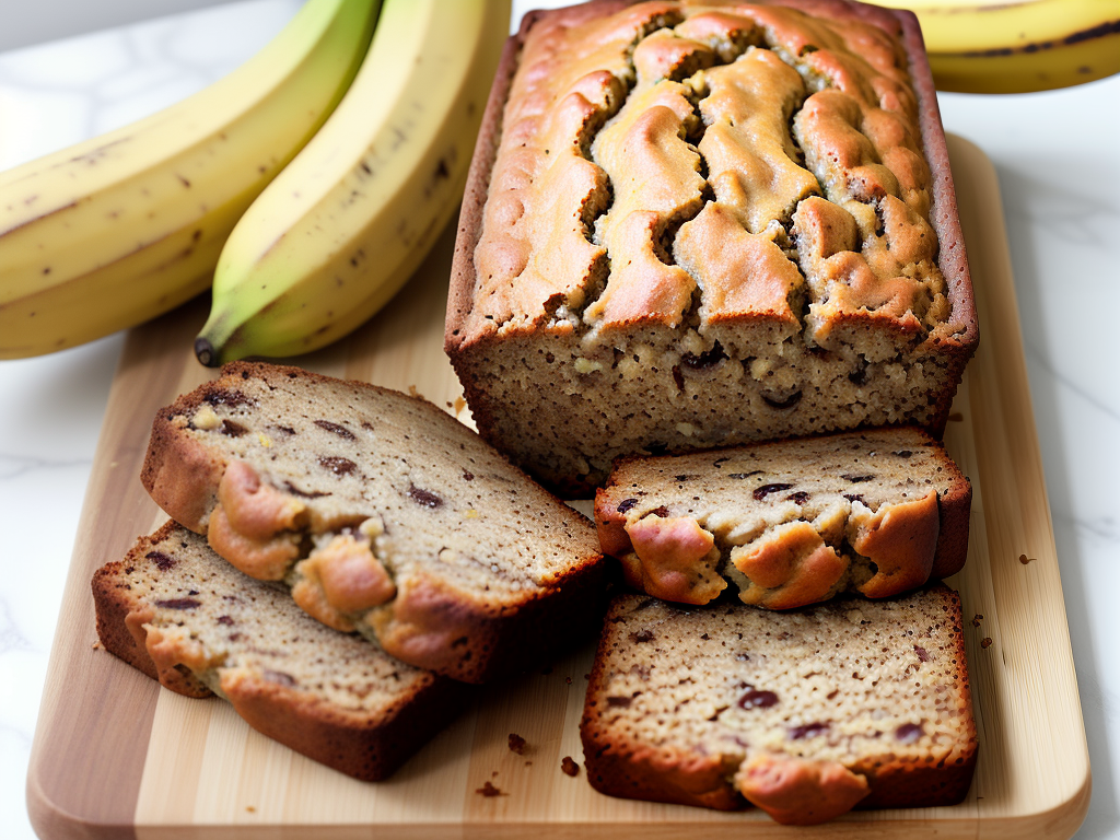 easy banana bread recipe without baking soda