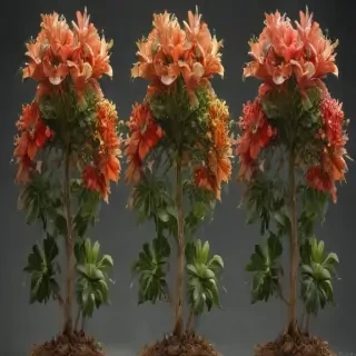 plants no background