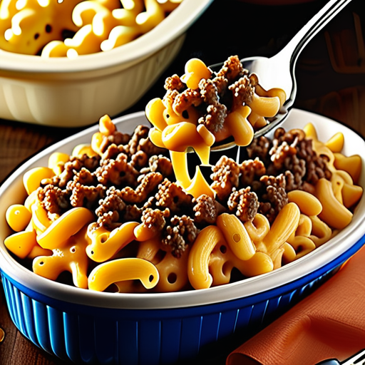 kraft mac n cheese with ground beef