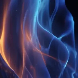 blue flame background