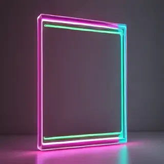 neon frame
