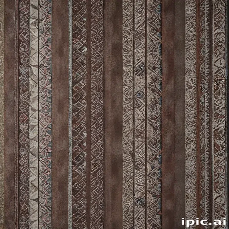 patterned line