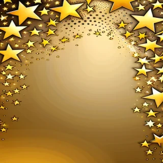 gold stars background