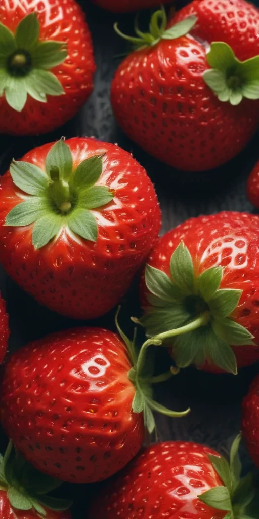 strawberry wallpaper iphone