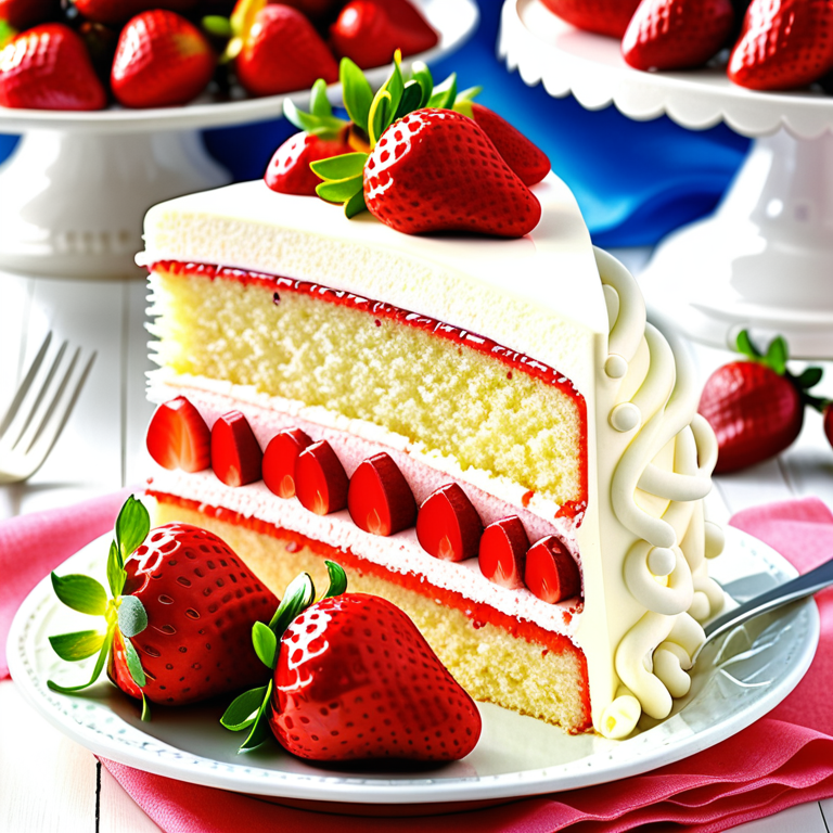 how to make strawberry box cake better