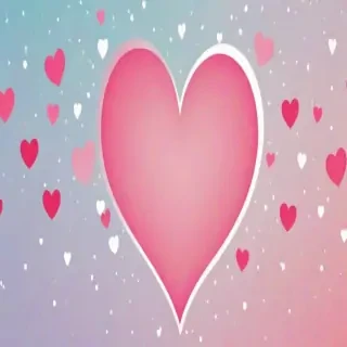 cute heart background