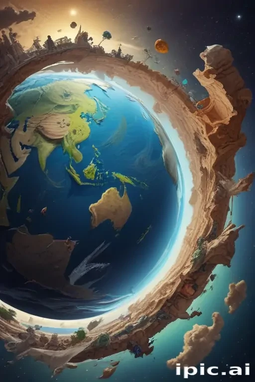 cartoon picture of planet earth