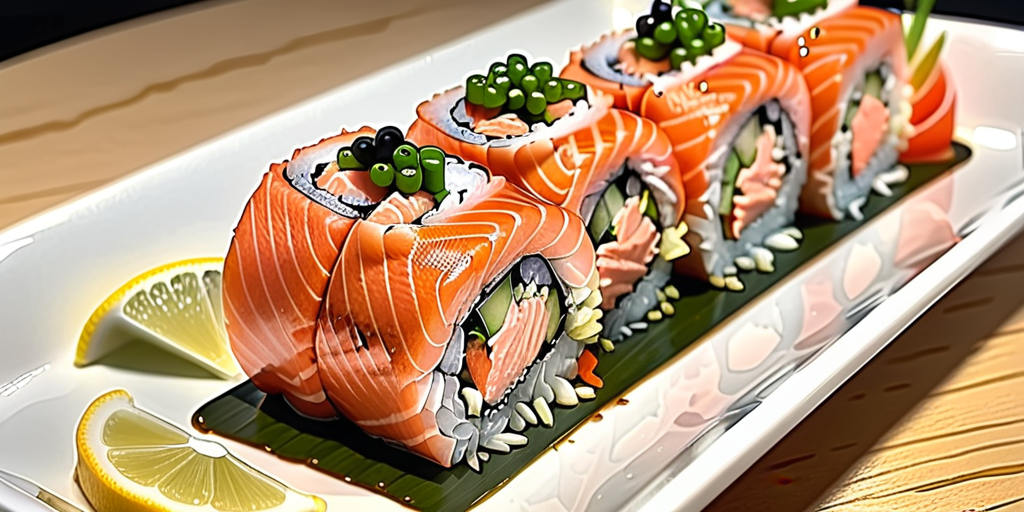 baked salmon roll near me