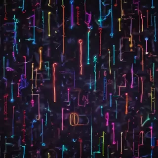 coolest neon wallpaper
