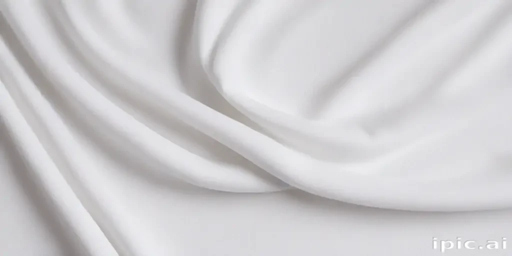 white fabric background