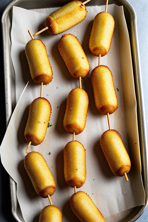 how to air fry mini corn dogs