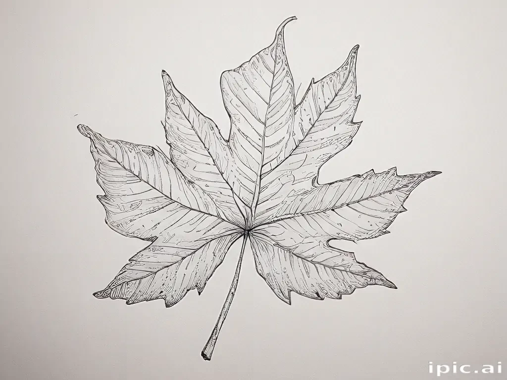 leaf doodle