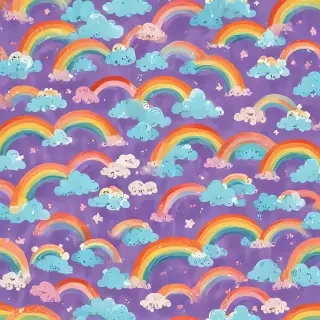 cute rainbow wallpaper