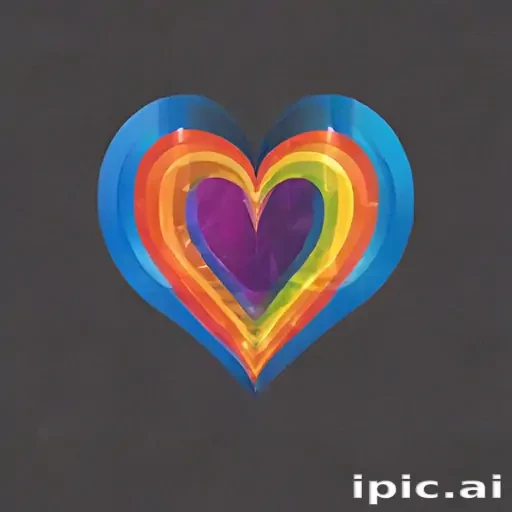 rainbow heart png