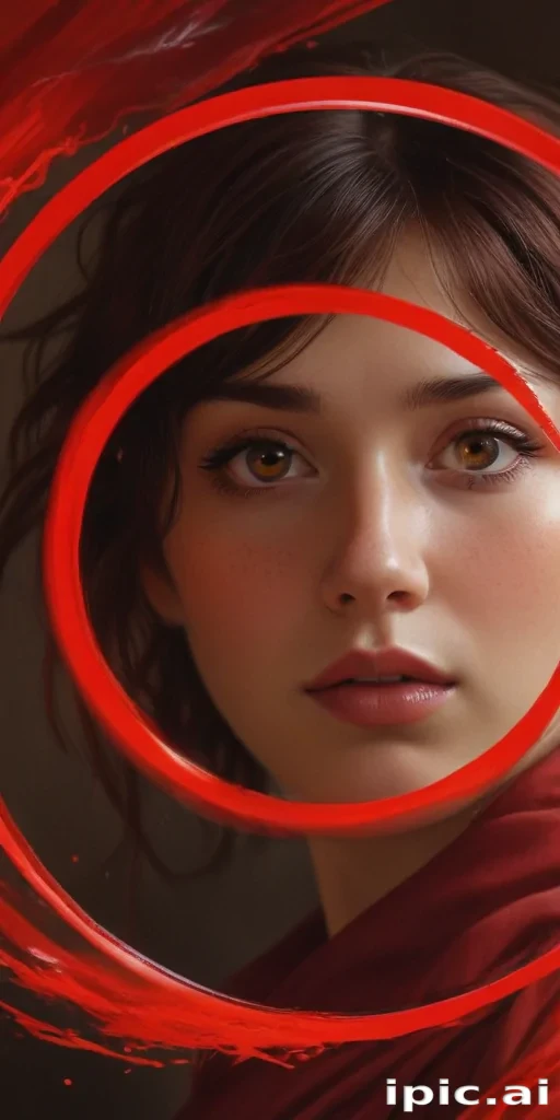 red circle