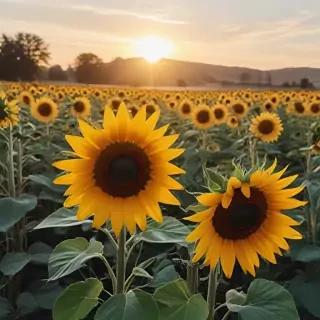 sunflowers aesthetic