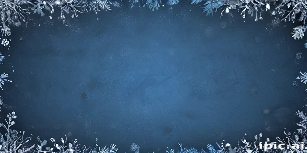 blue christmas bg