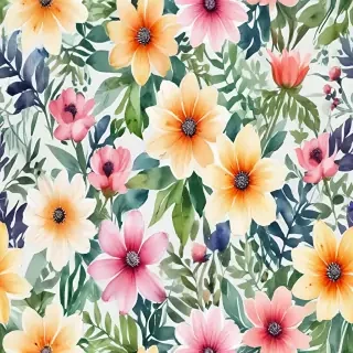 flower watercolor background