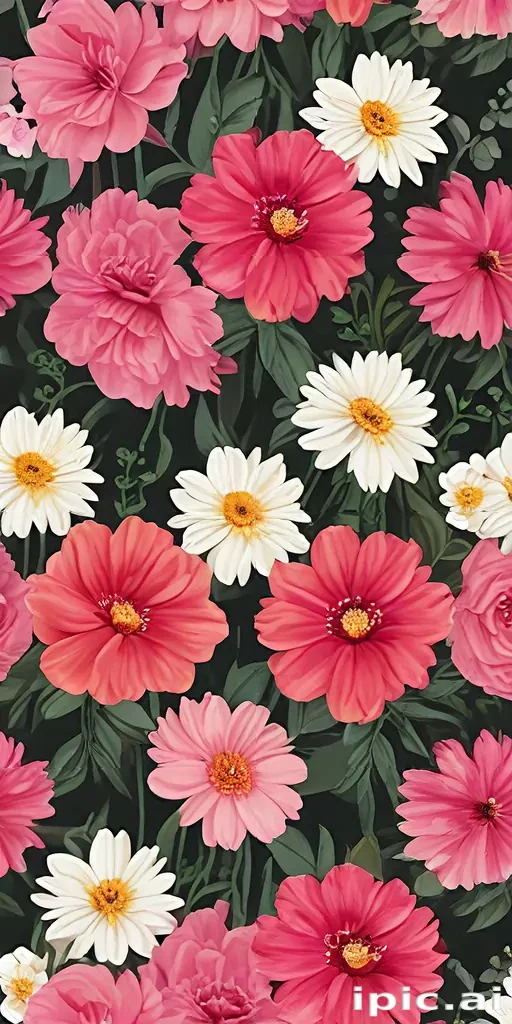 flower line