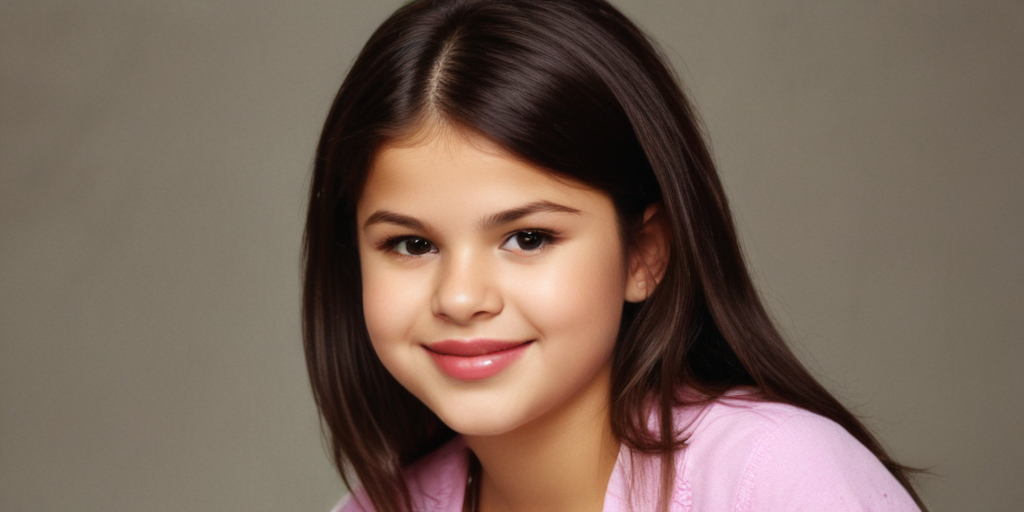 selena gomez childhood