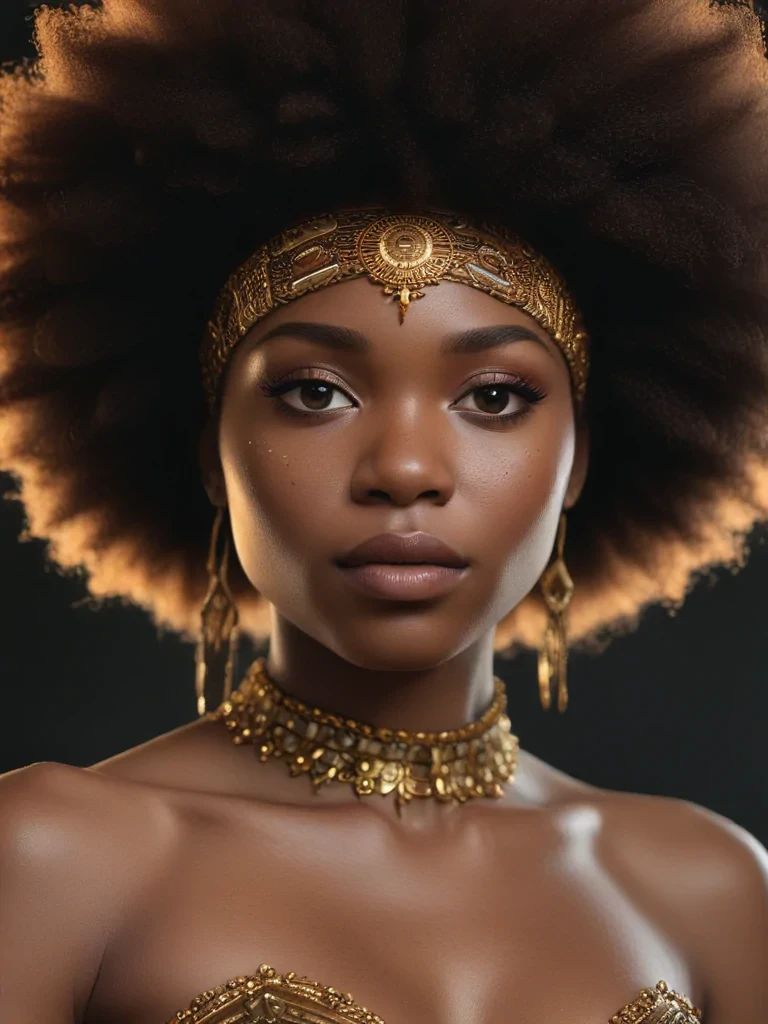afro png
