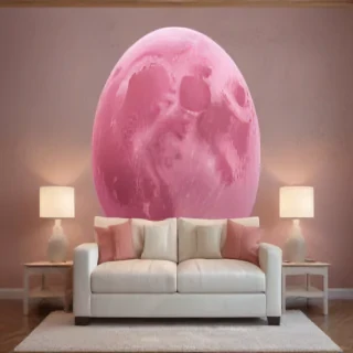 pink moon wallpaper