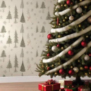 beautiful christmas tree wallpaper