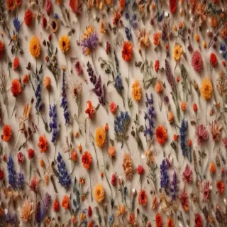 dried flowers png