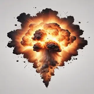 explosion transparent png