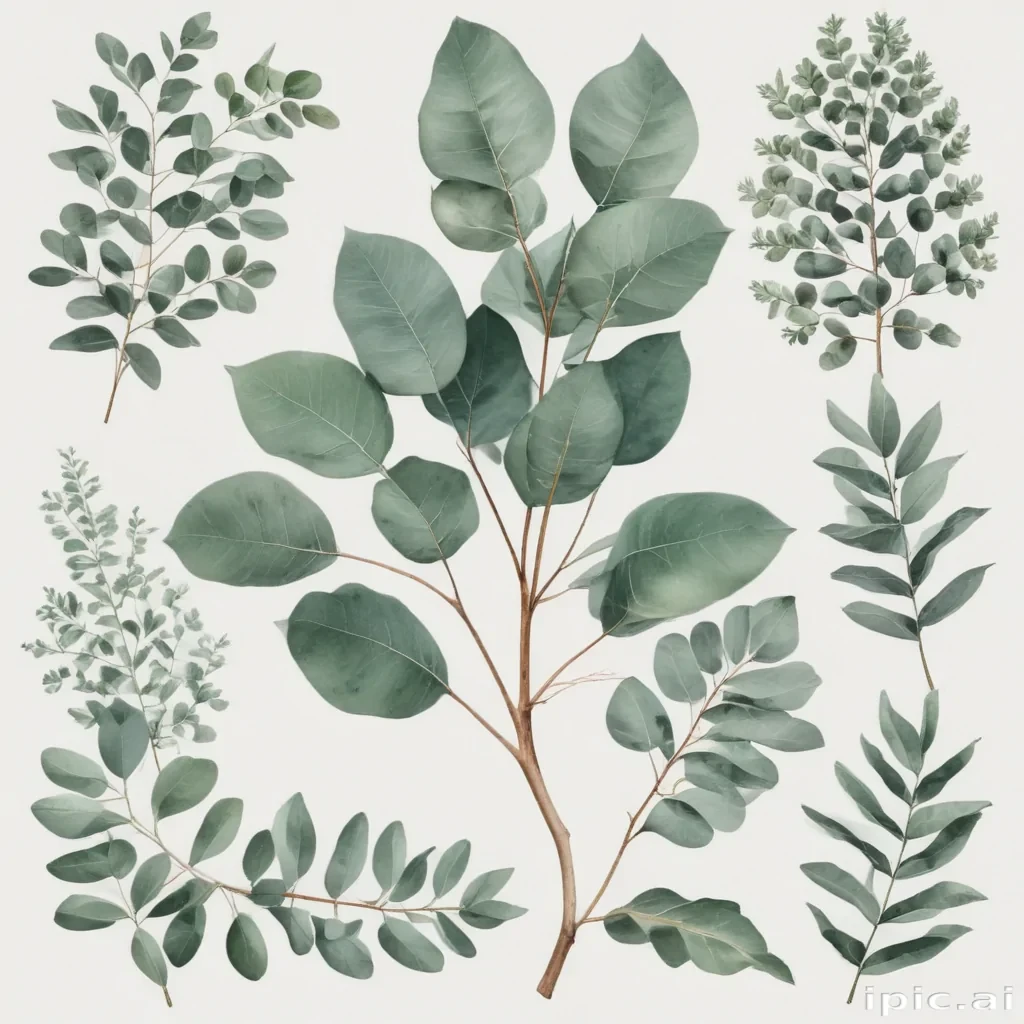 transparent eucalyptus clipart