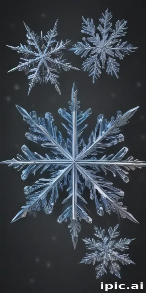 transparent background snowflake clipart