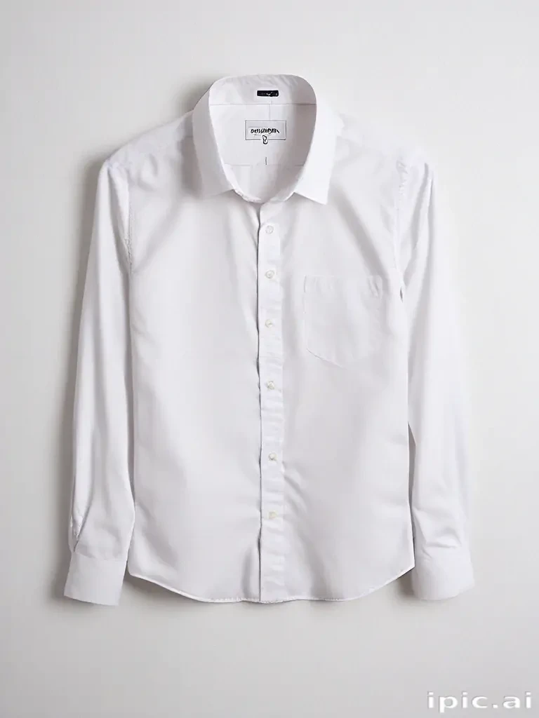 shirt white background