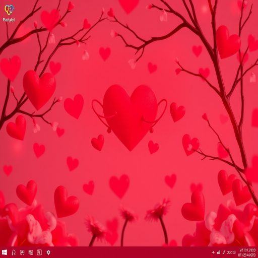 aesthetic valentines day wallpaper desktop