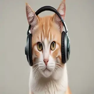 cat headphones png