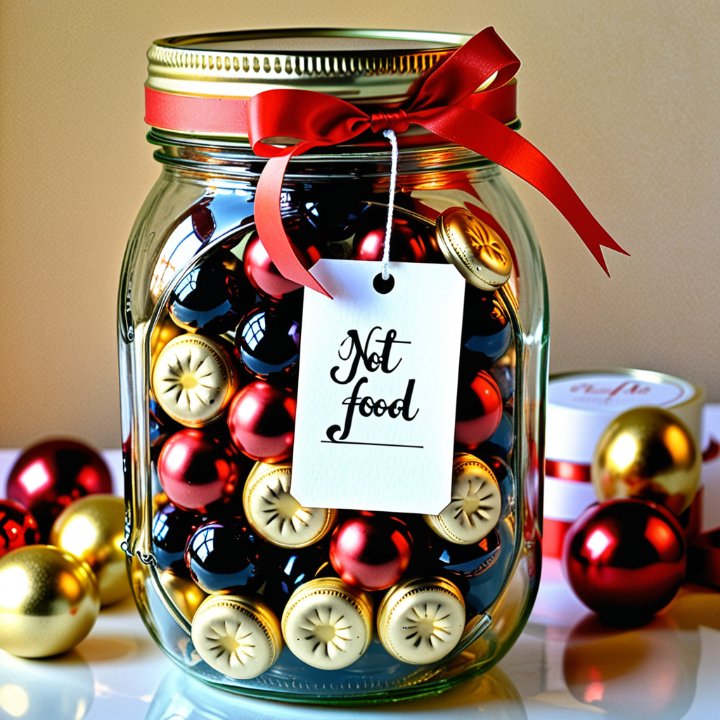 gift in a jar ideas not food