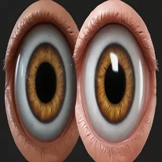 realistic eyeball png