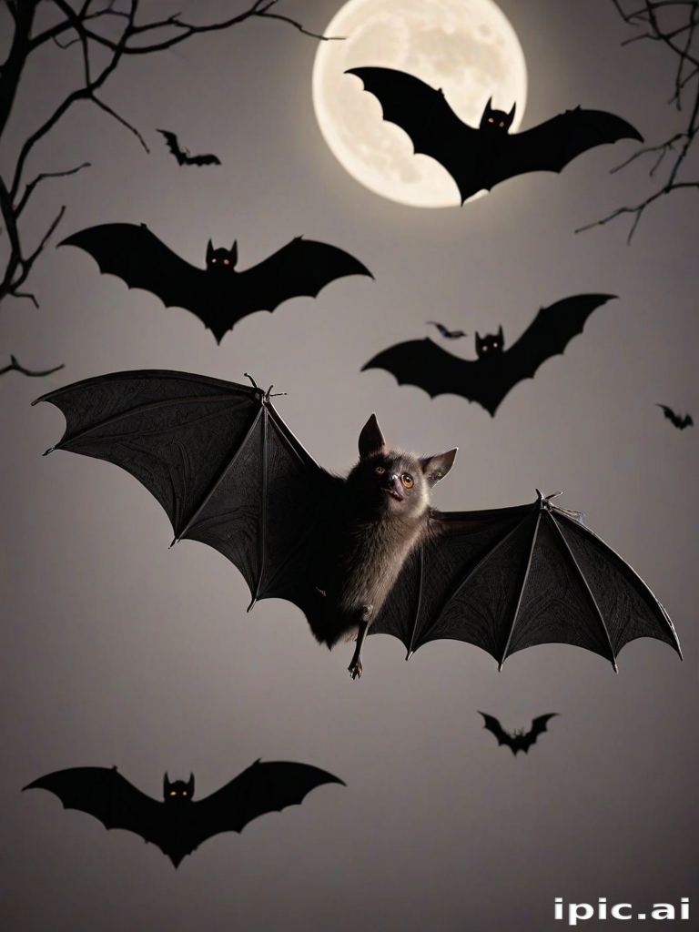 images of halloween bats