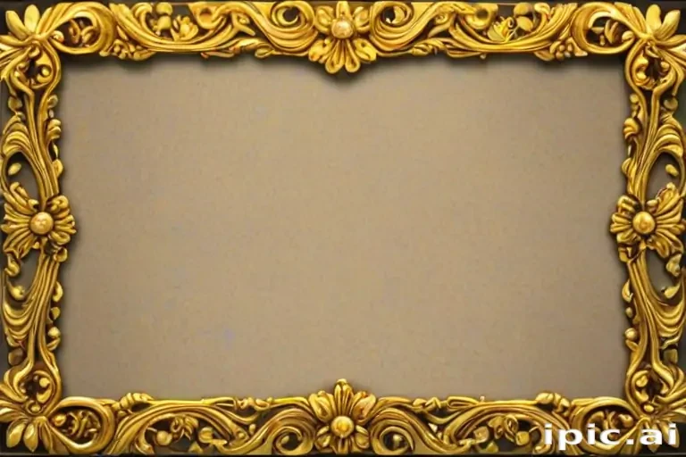 golden border