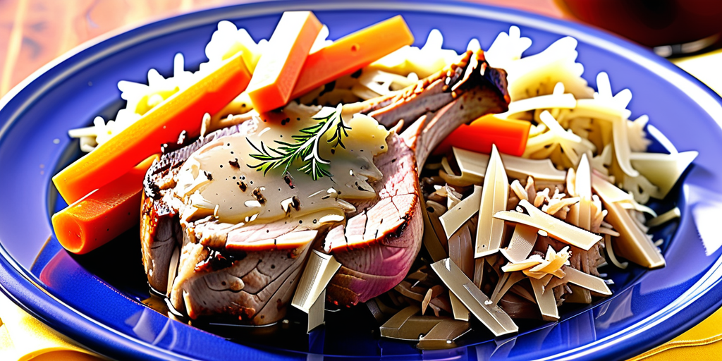 pork chops and sauerkraut crock pot