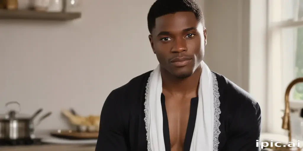 black man