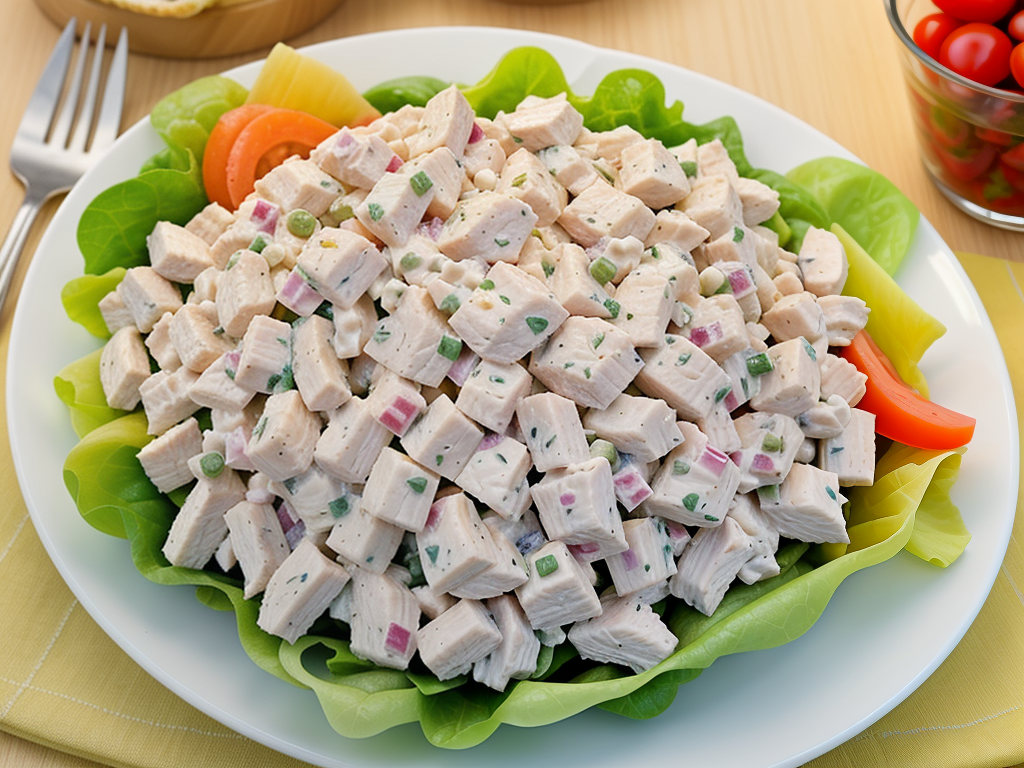 what goes good with chicken salad