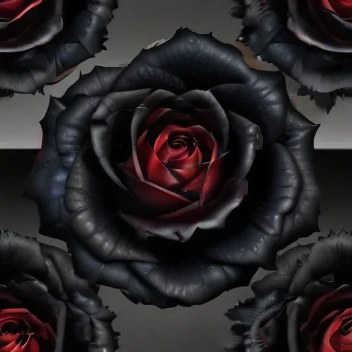 black rose background